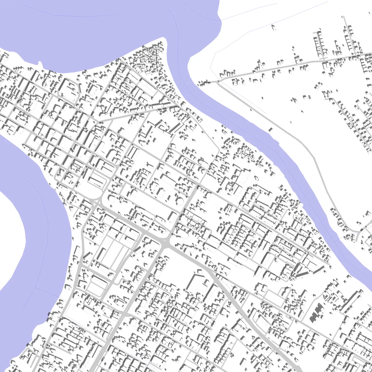 Teluk Intan site plan (2.5 km)