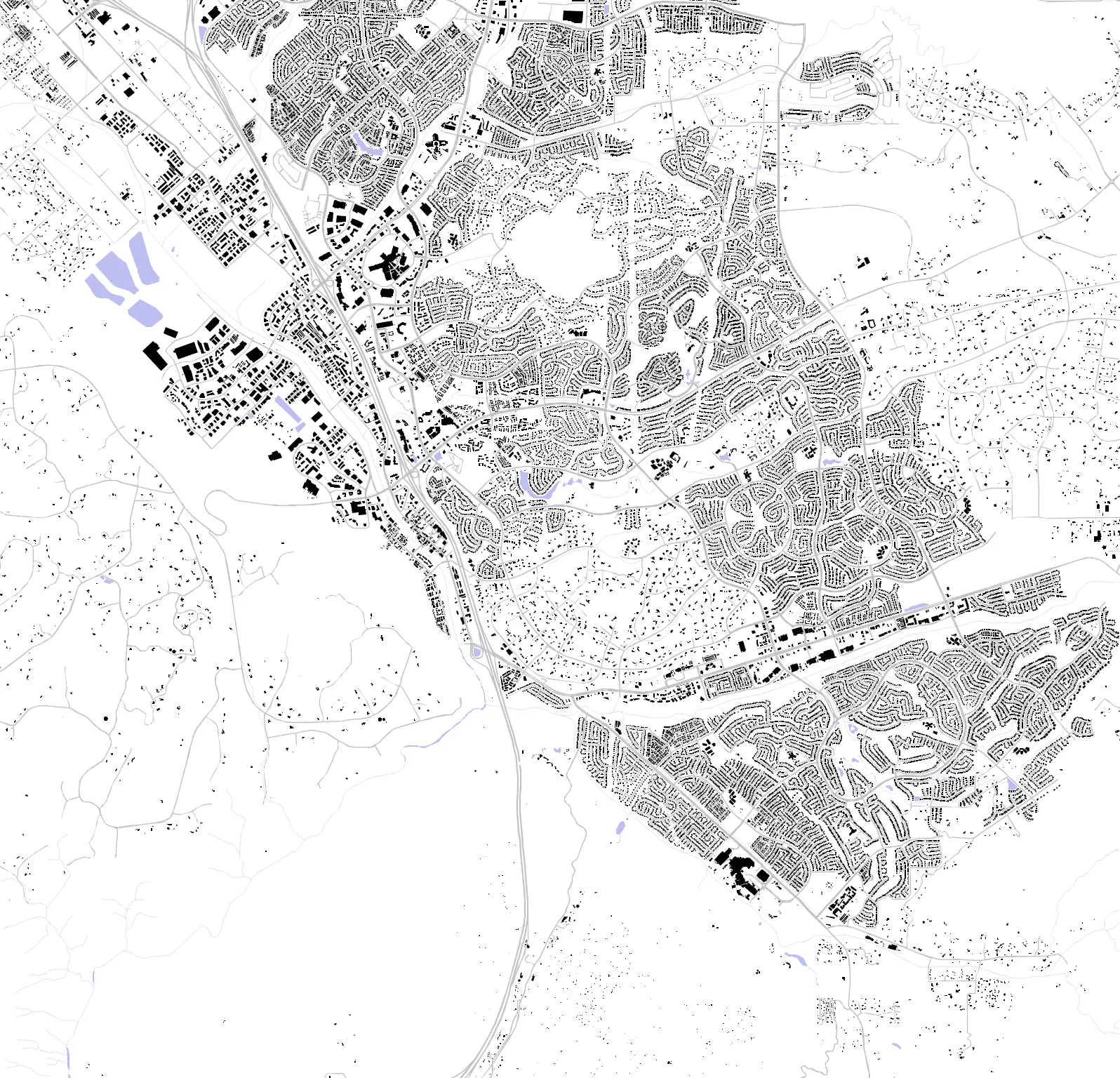 Temecula figure ground plan
