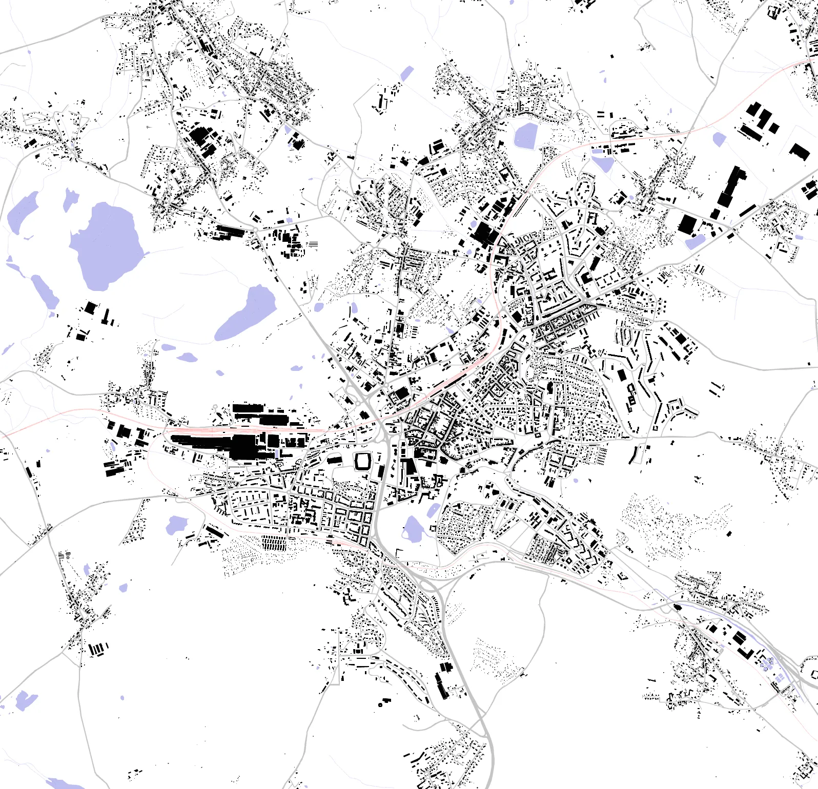 Teplice figure ground plan