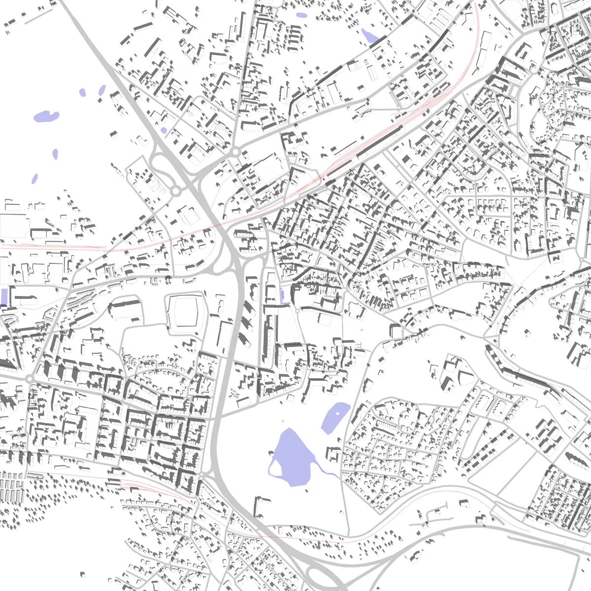 Teplice site plan (2.5 km)
