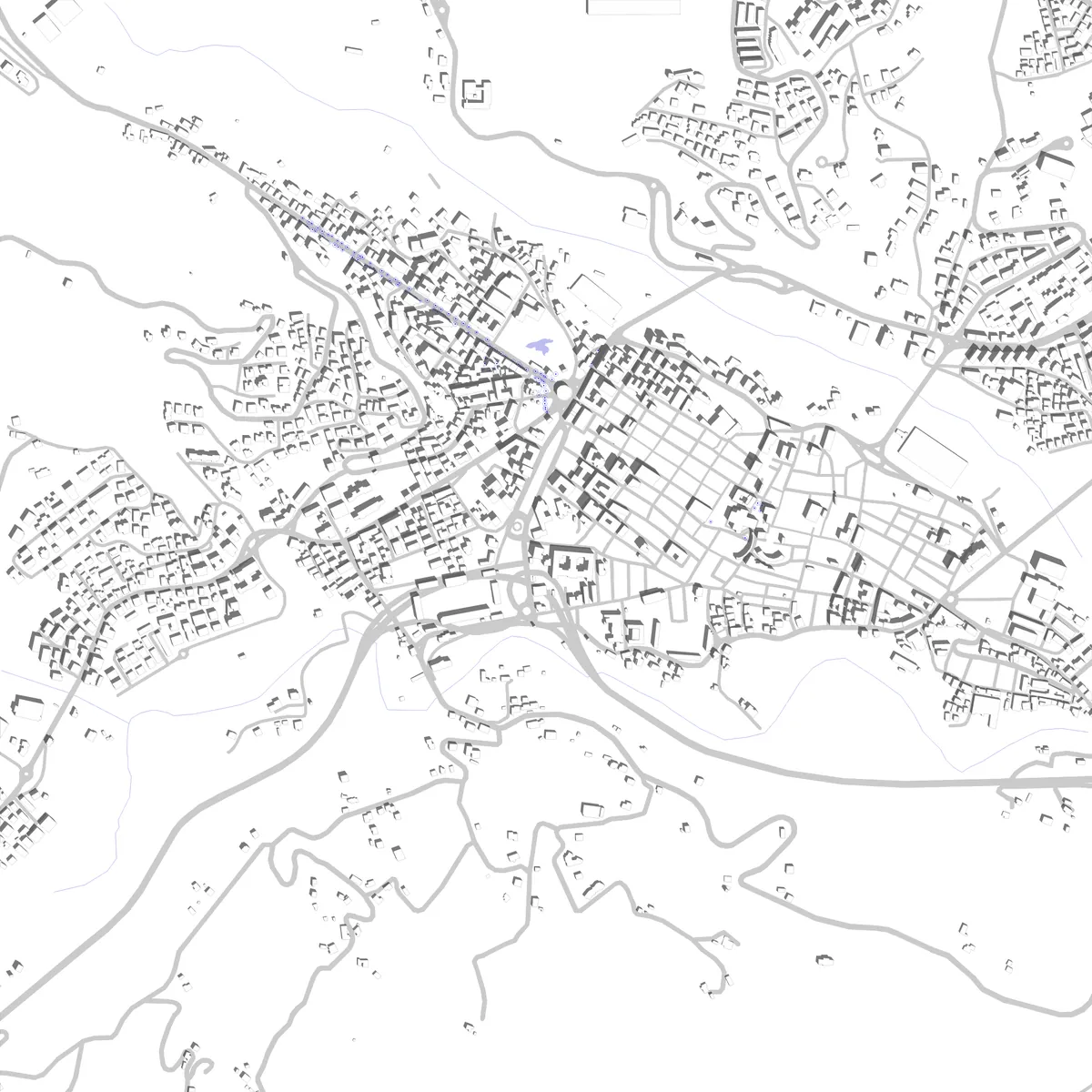 Teramo planimetria di sito (2.5 km)