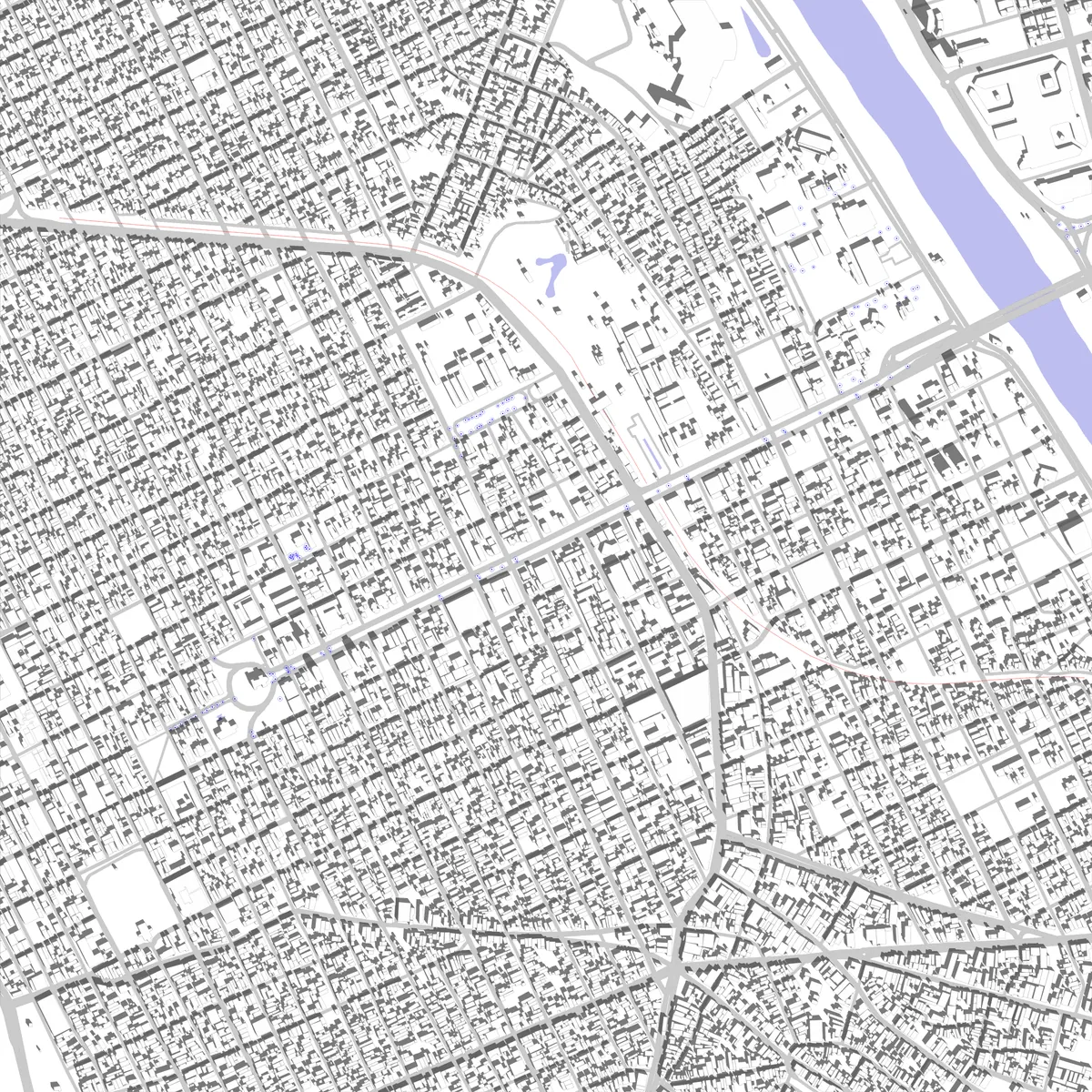 Teresina site plan (2.5 km)