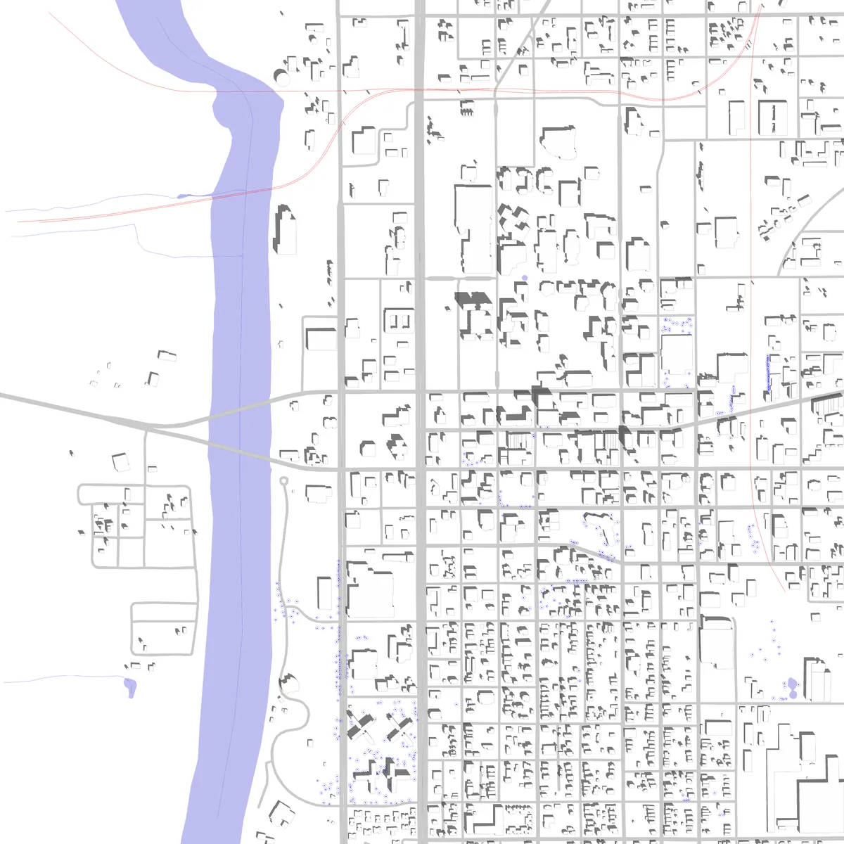 Terre Haute site plan (2.5 km)