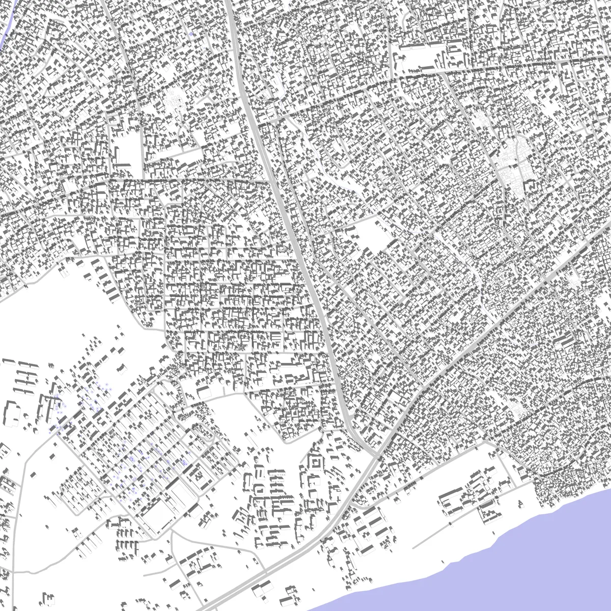 Teshie site plan (2.5 km)