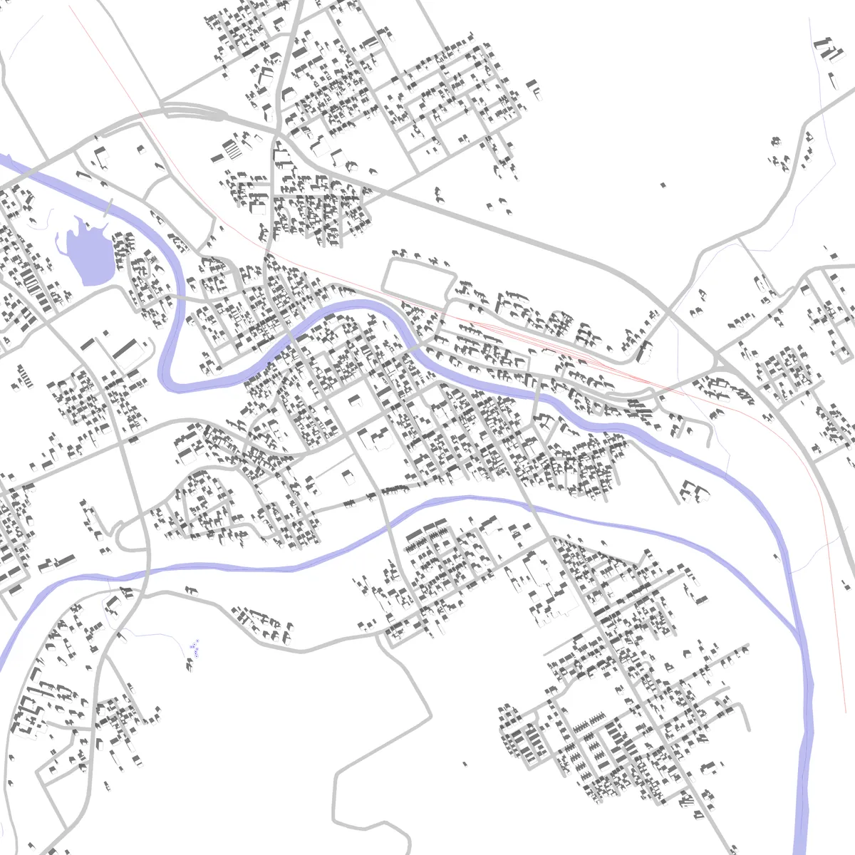 弟子屈 敷地図 (2.5 km)