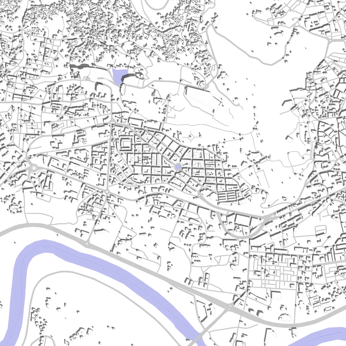Tétouan site plan (2.5 km)
