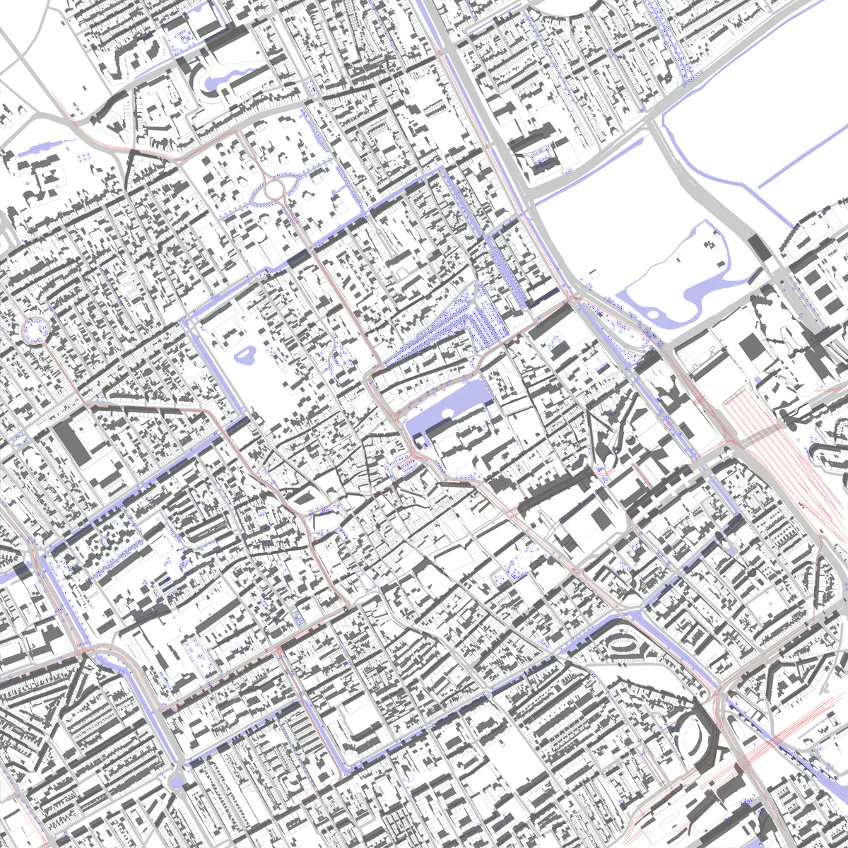 The Hague site plan (2.5 km)