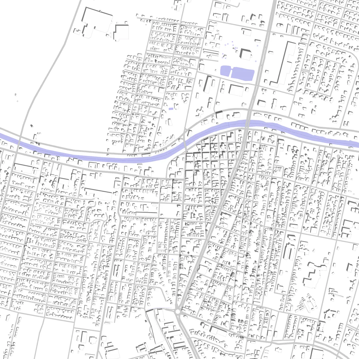 Thibodaux site plan (2.5 km)