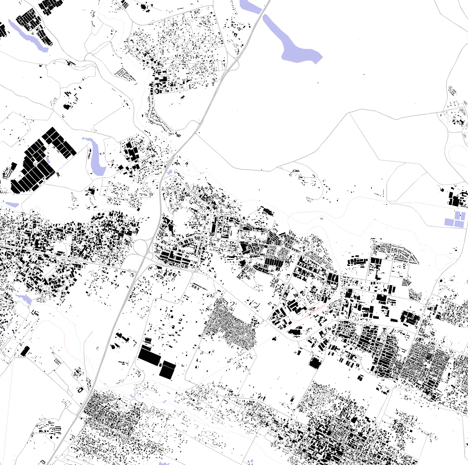 Thika figure ground plan