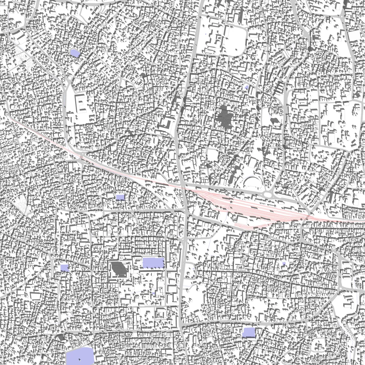 Thiruvananthapuram site plan (2.5 km)