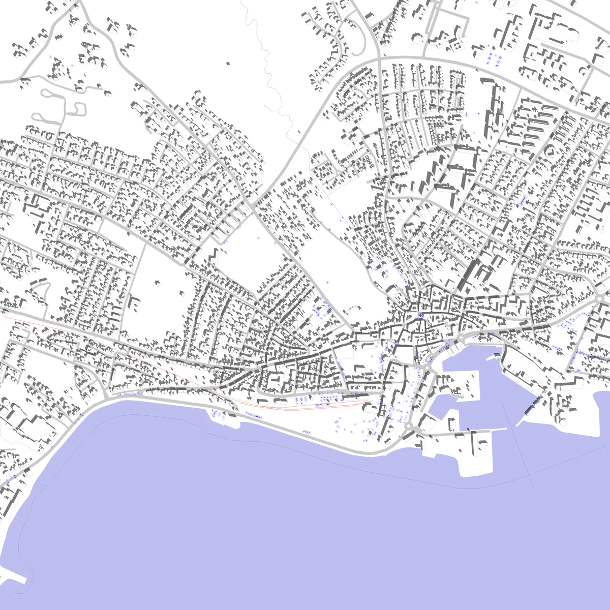 Thisted site plan (2.5 km)