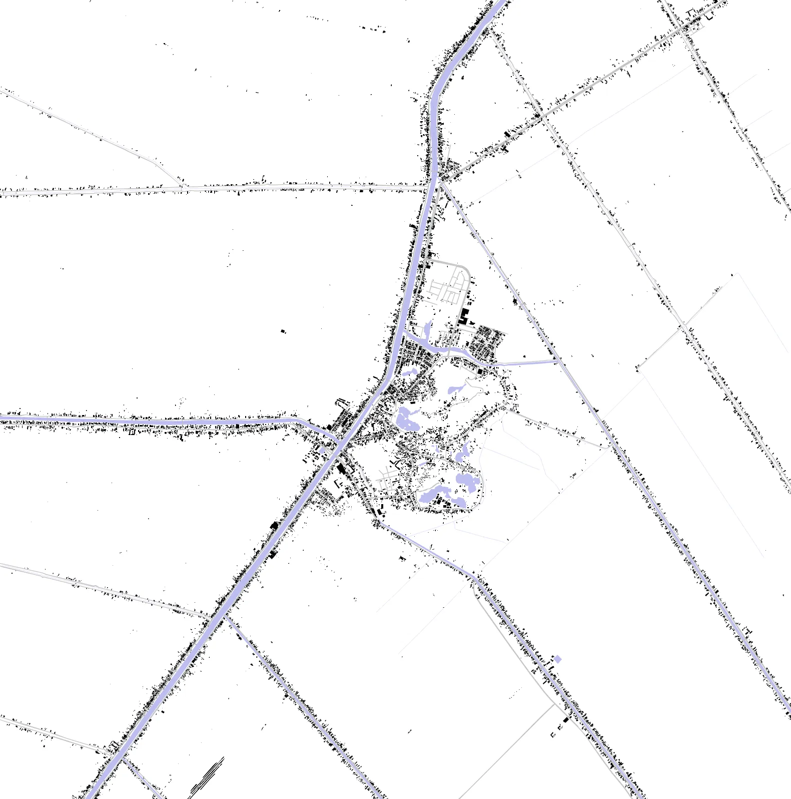 Thoại Sơn figure ground plan
