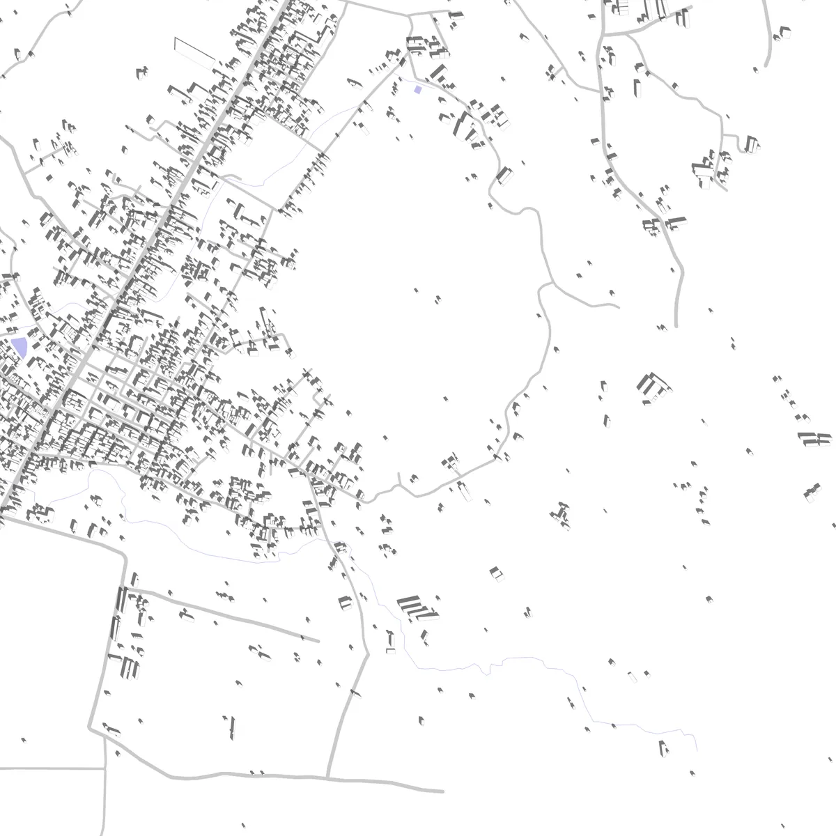 Thống Nhất site plan (2.5 km)