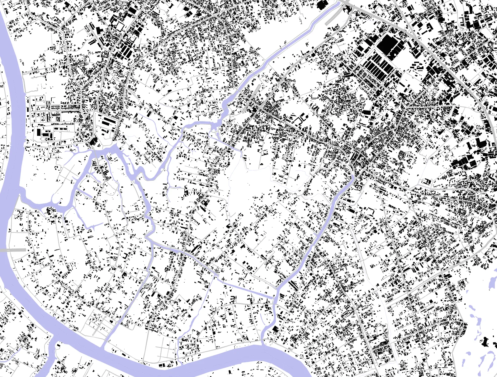 Thuận An figure ground plan