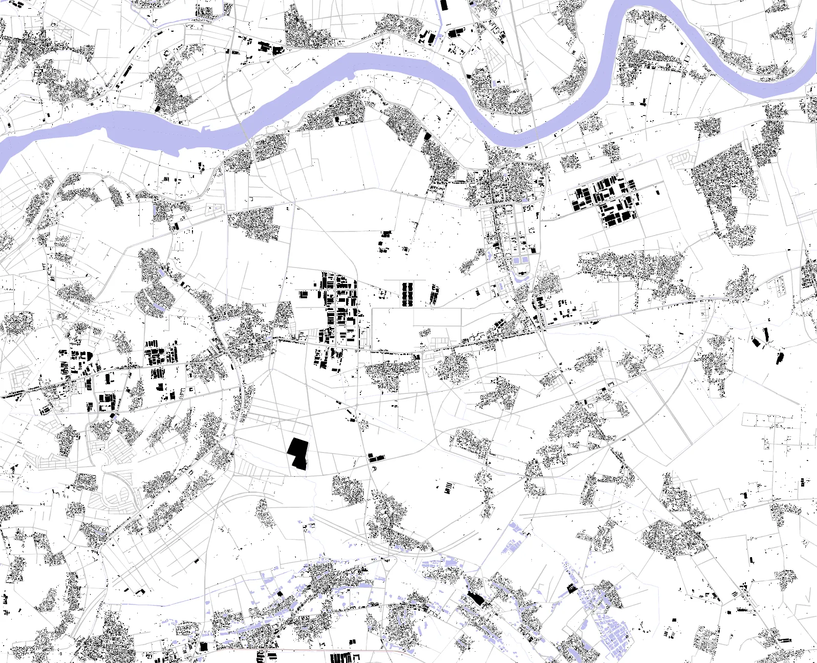 Thuận Thành figure ground plan