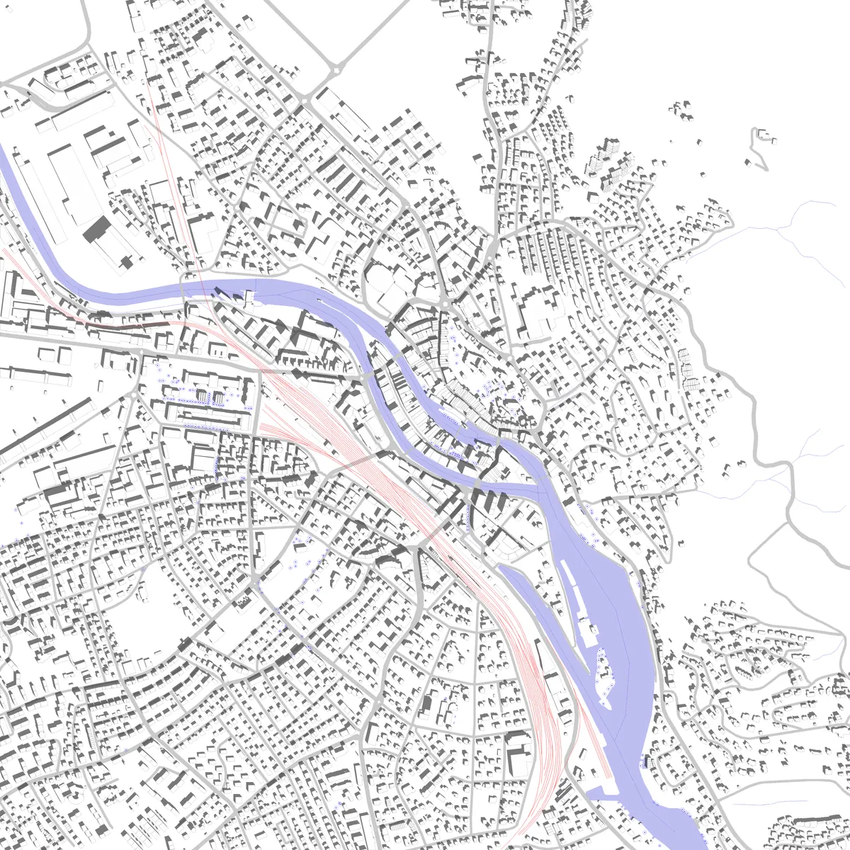 Thun site plan (2.5 km)