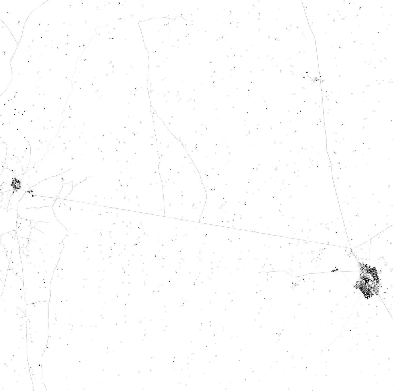 Tiaret figure ground plan