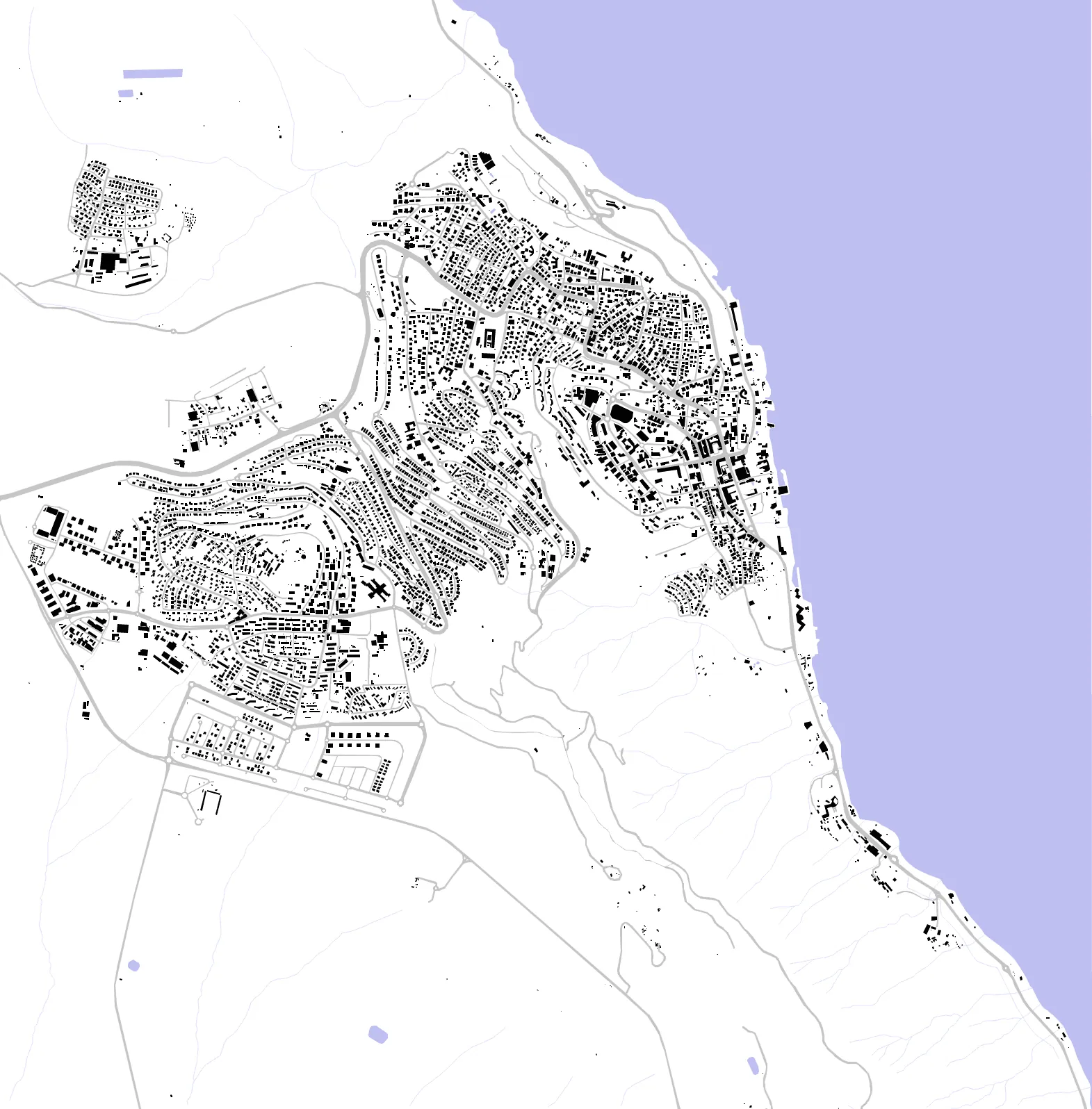 Tiberias figure ground plan
