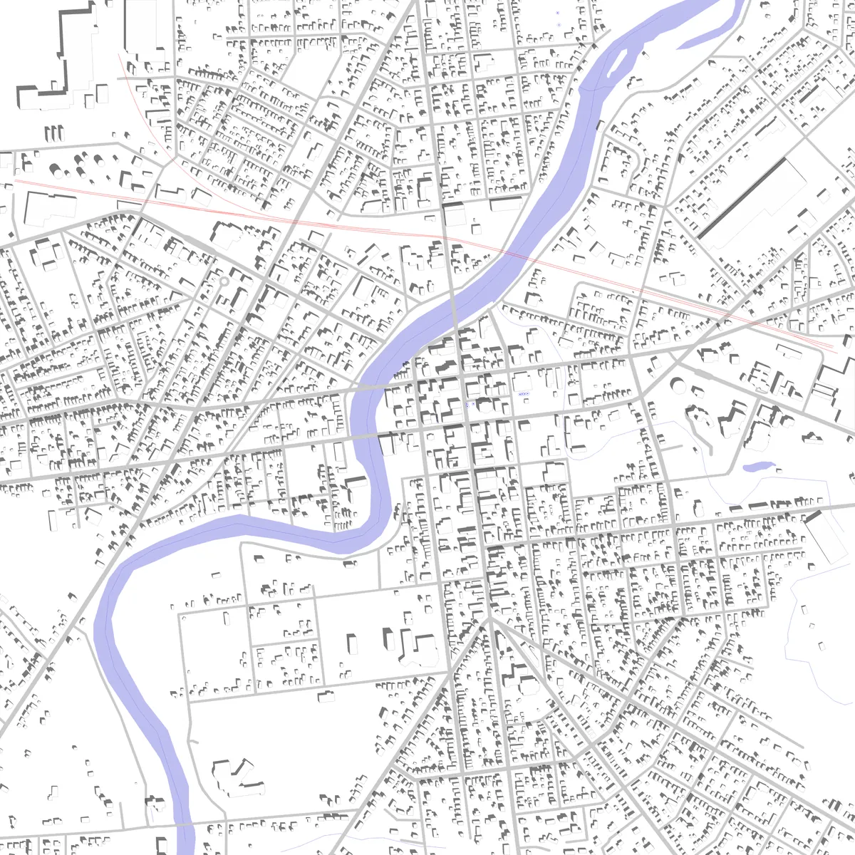Tiffin site plan (2.5 km)
