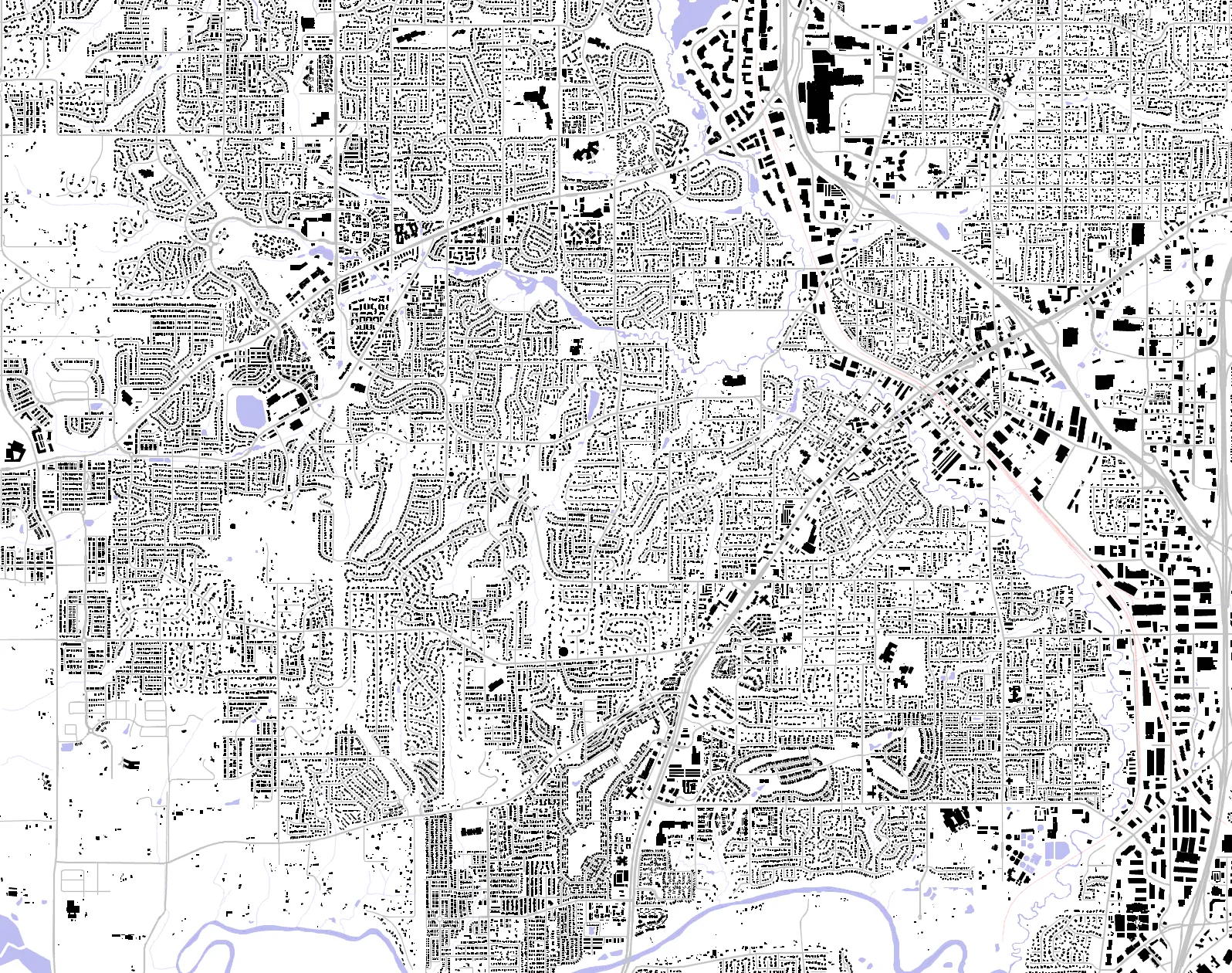 Tigard figure ground plan