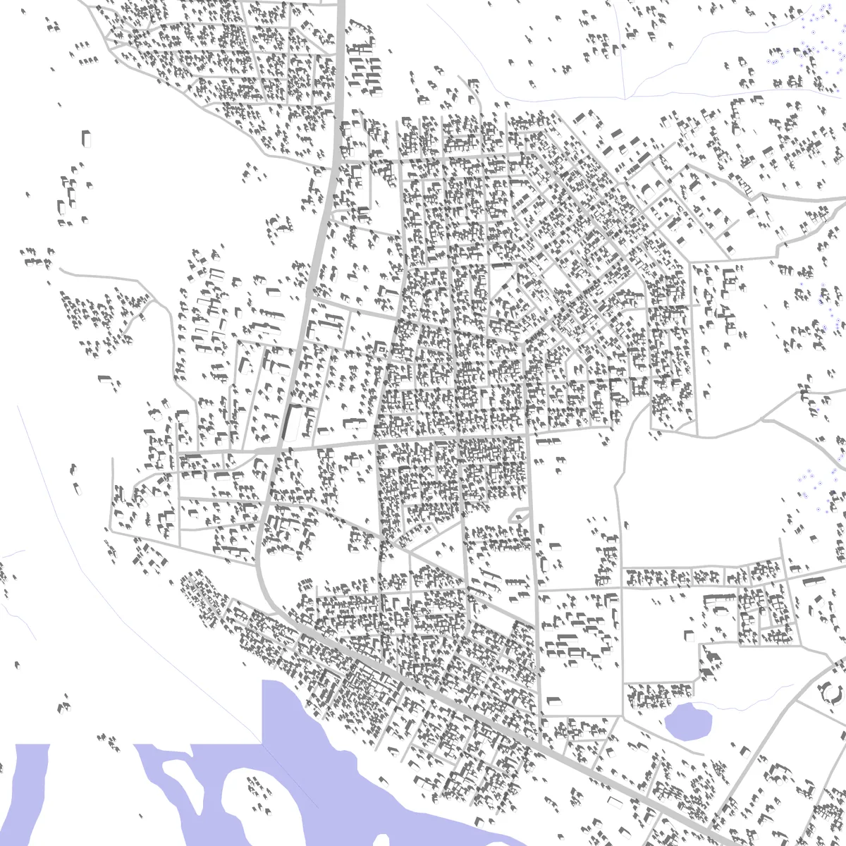 Tillabéri site plan (2.5 km)