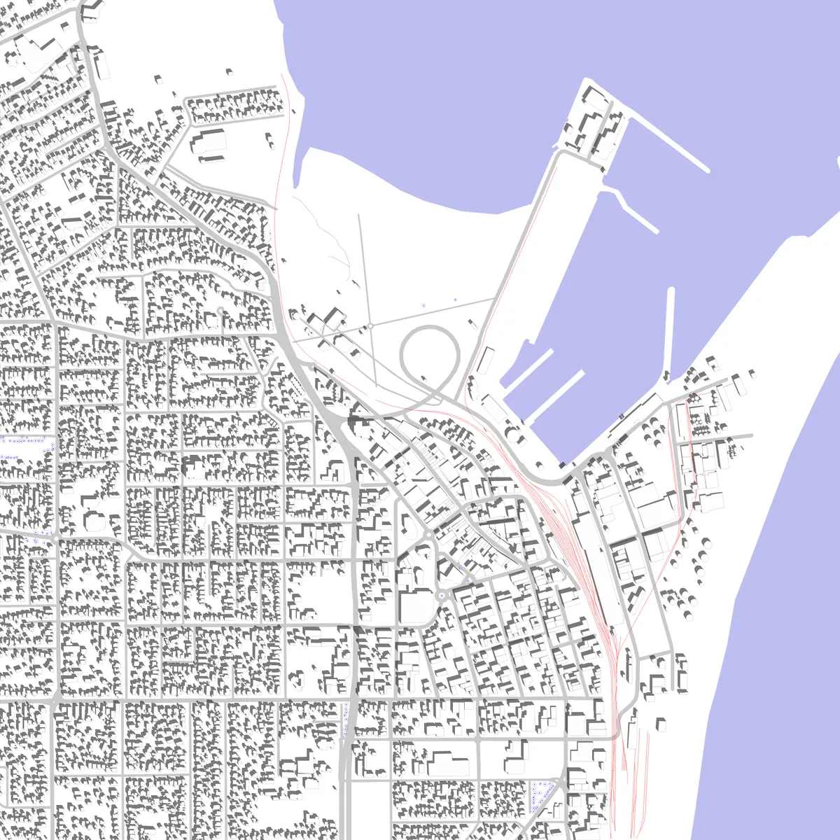 Timaru site plan (2.5 km)