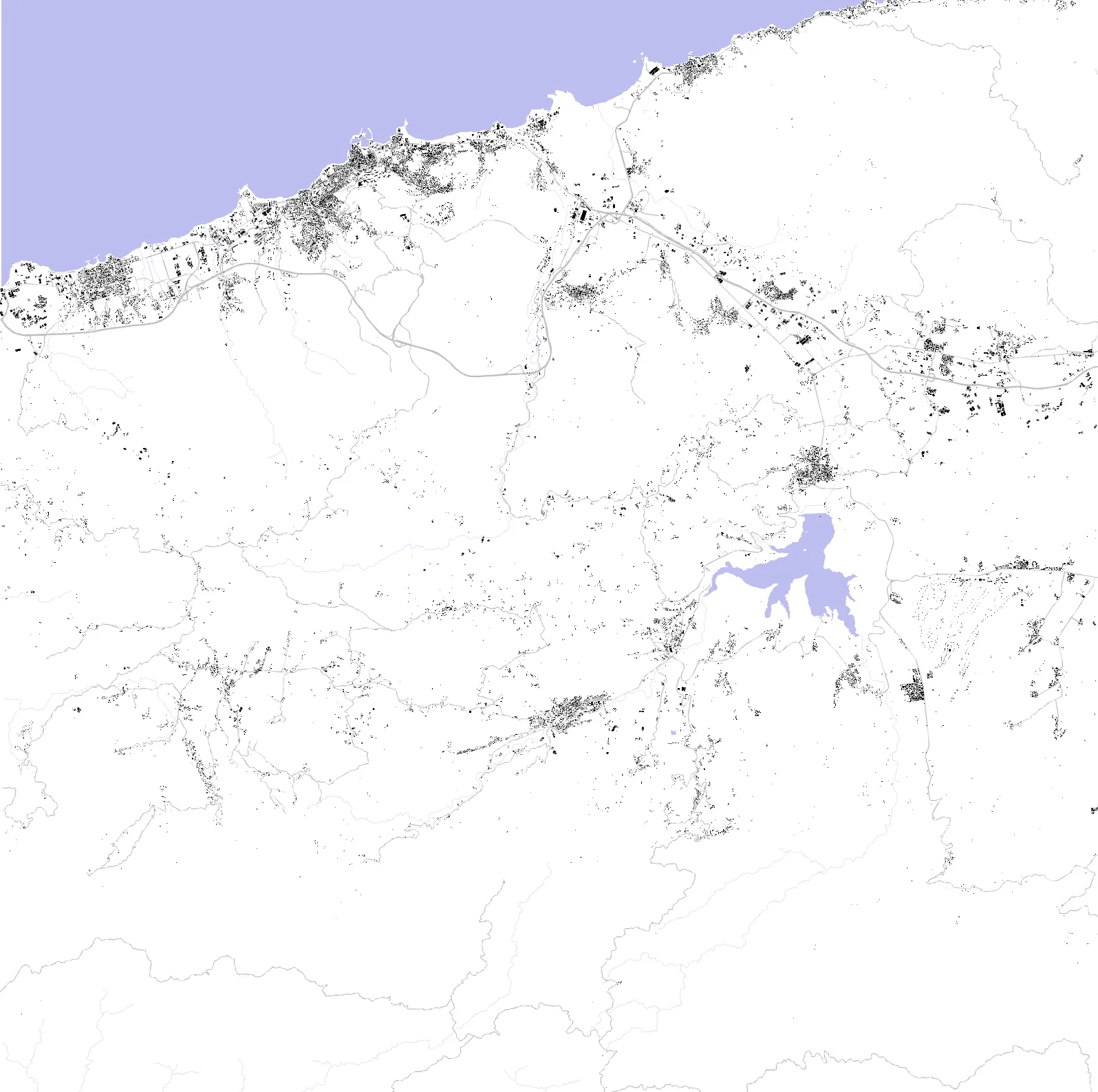 Tipaza figure ground plan
