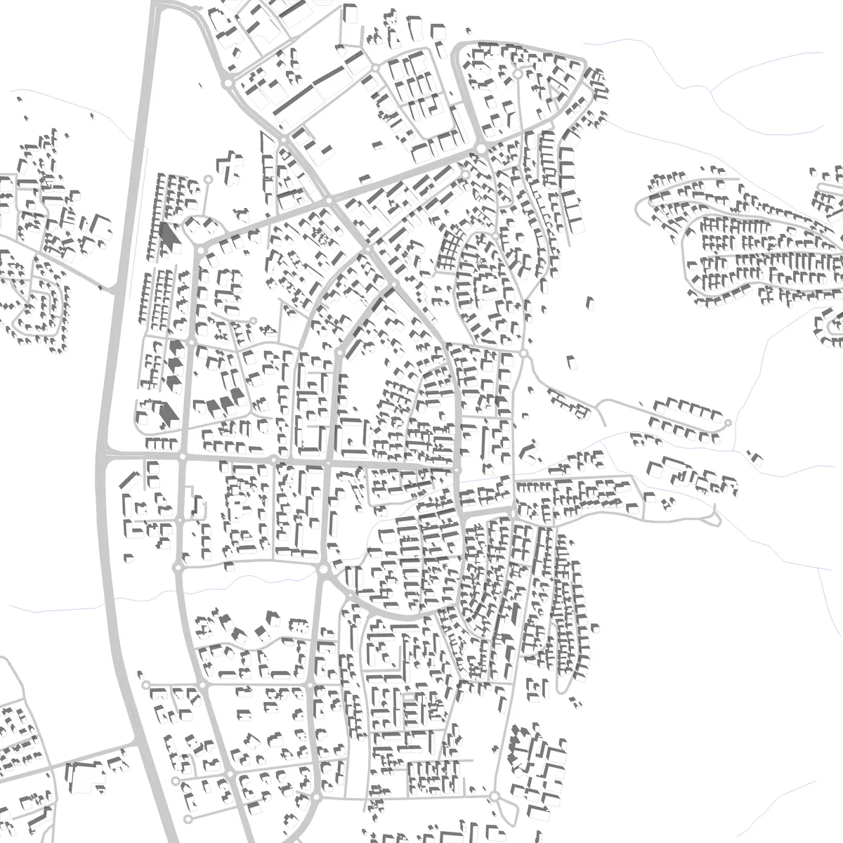 Tirat Carmel site plan (2.5 km)