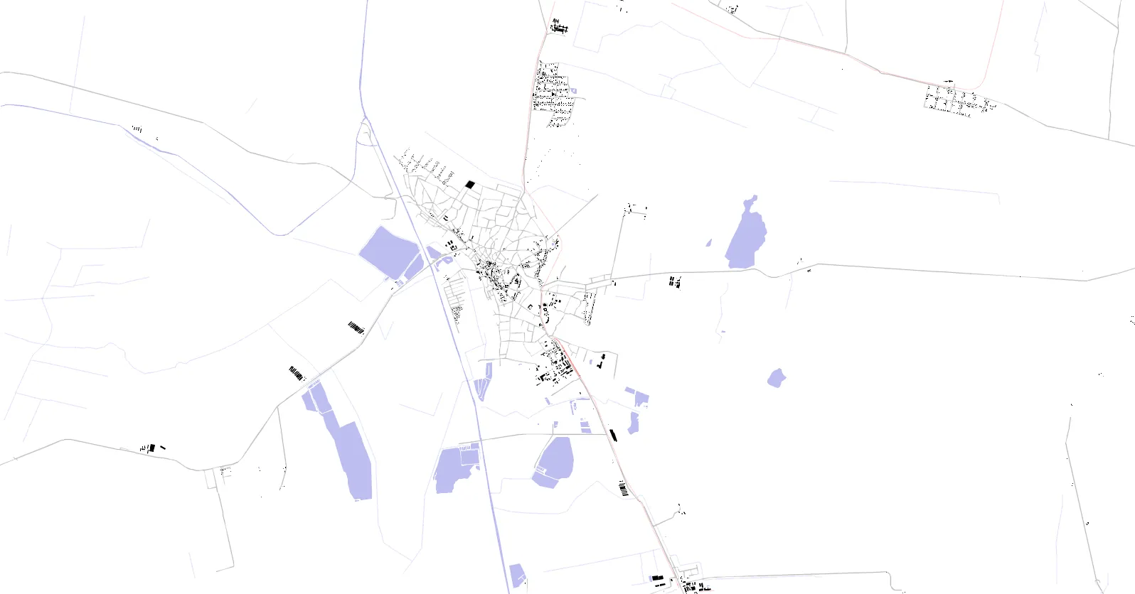 Tiszavasvári figure ground plan