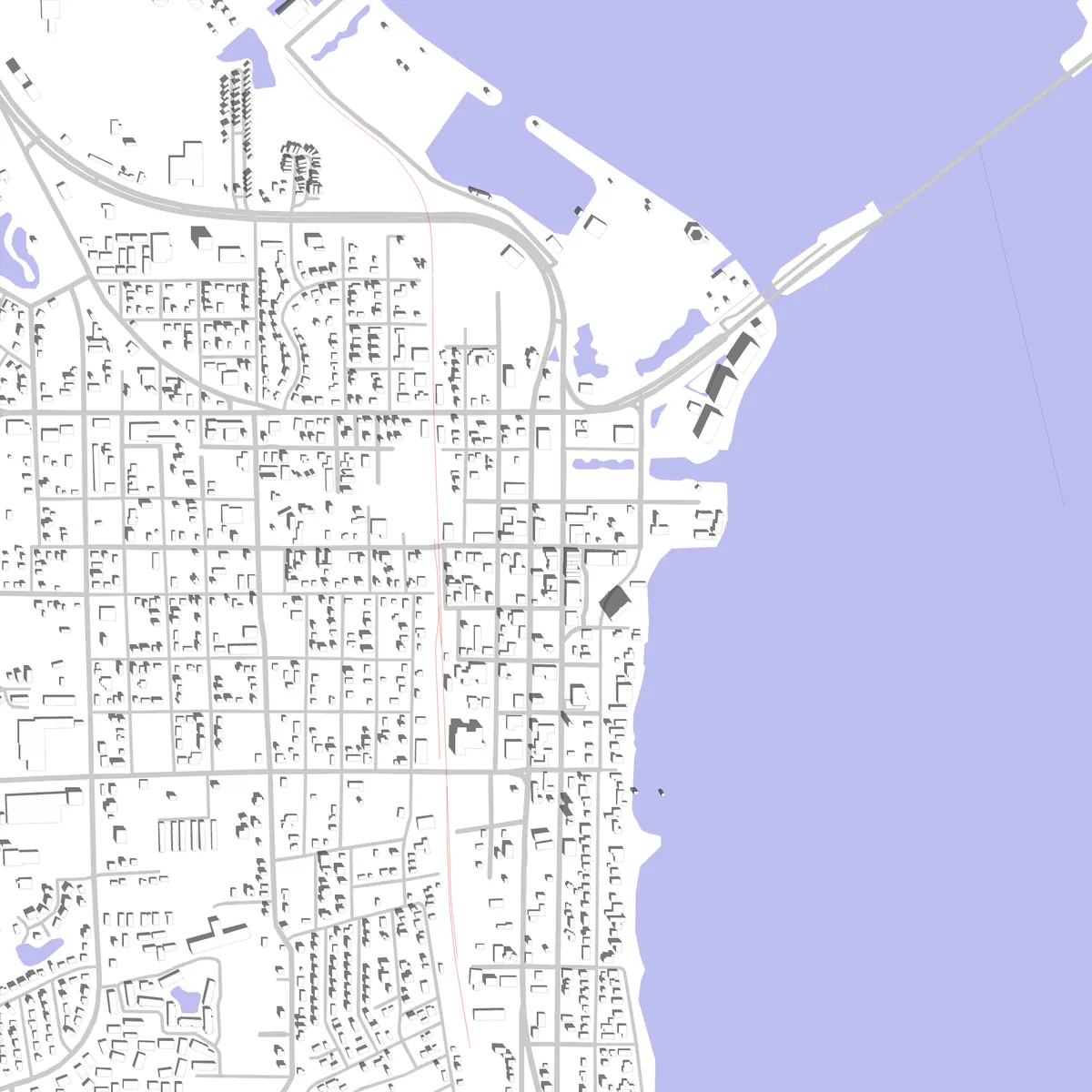 Titusville site plan (2.5 km)