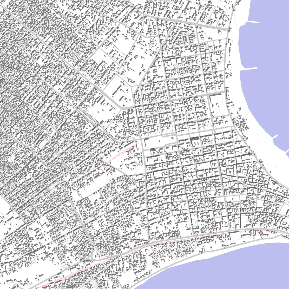 Toamasina site plan (2.5 km)