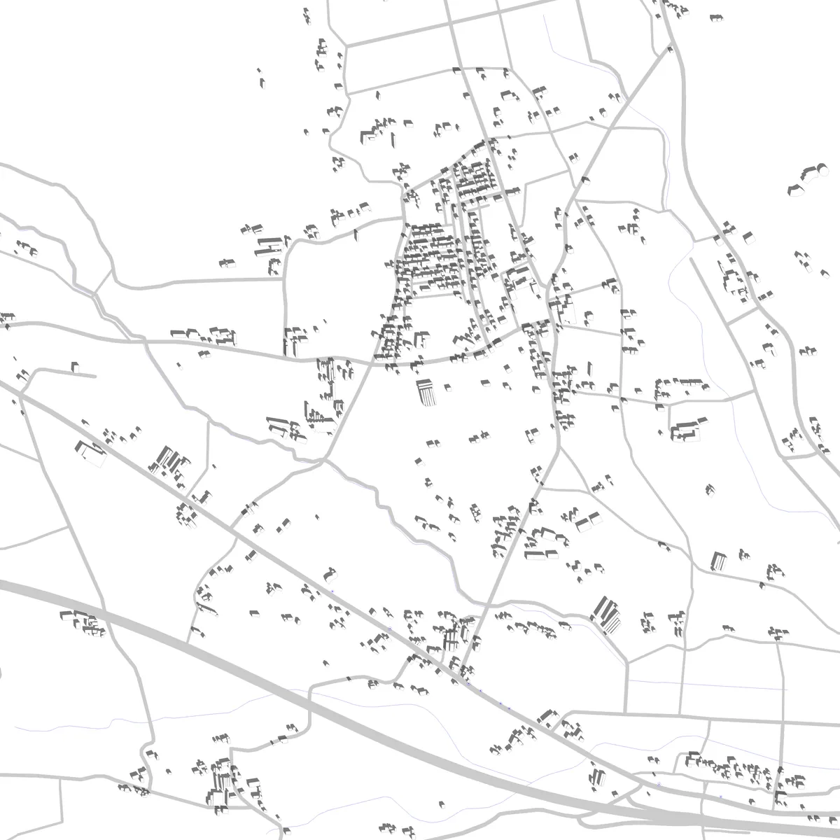 栃木 敷地図 (2.5 km)