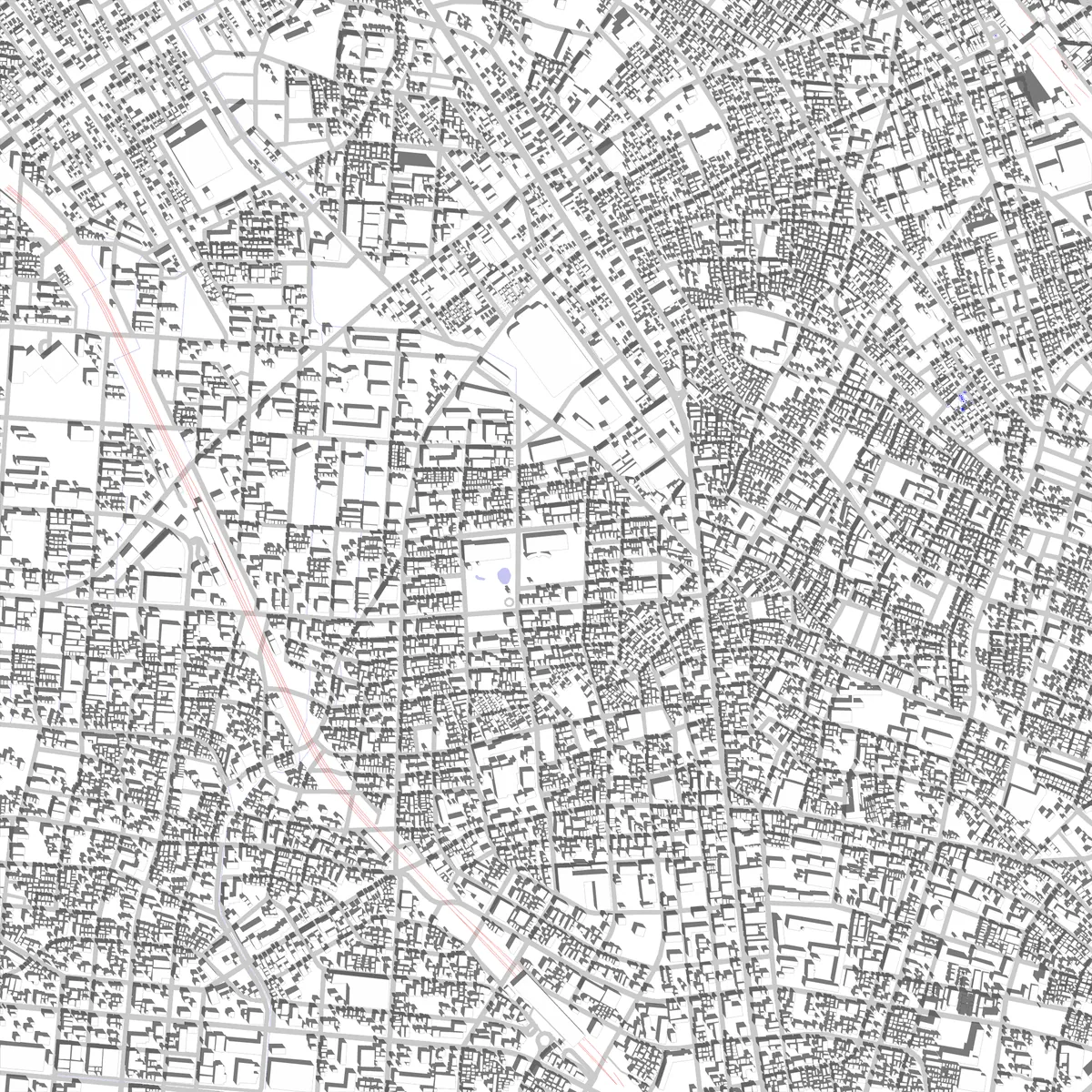 Toda site plan (2.5 km)
