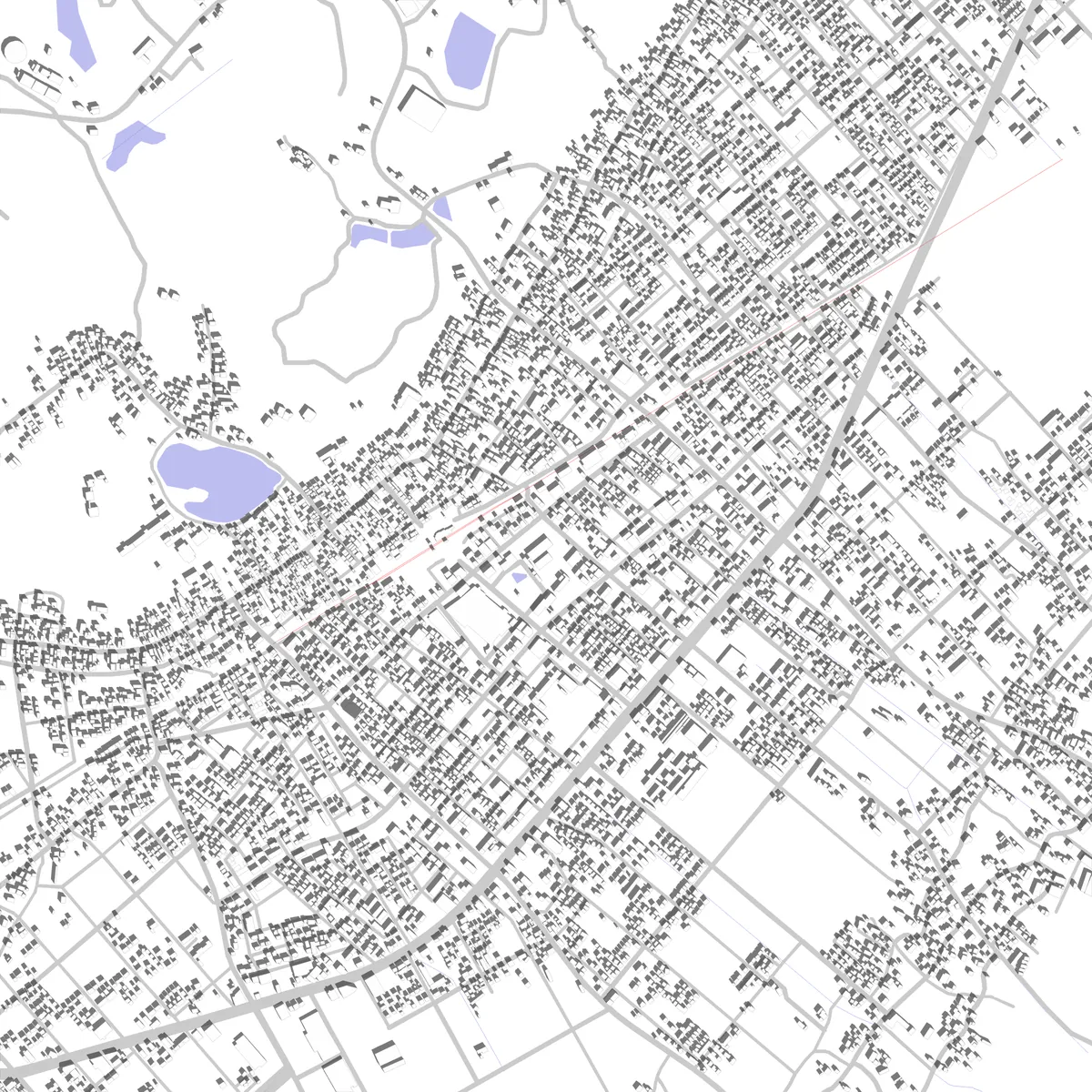 Togane site plan (2.5 km)