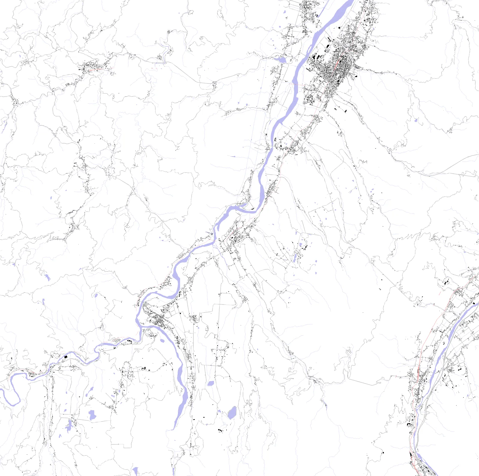 十日町 図と地のプラン