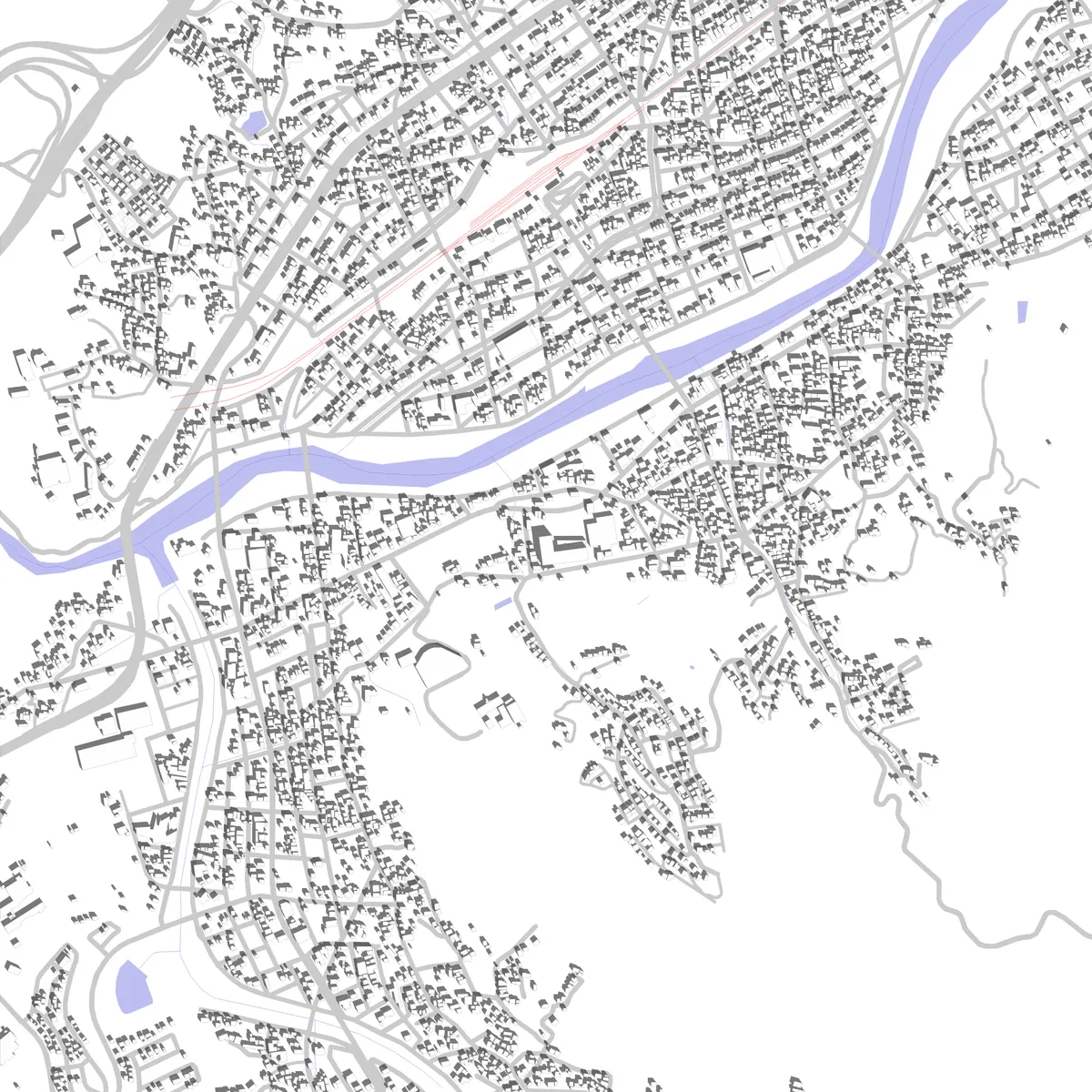土岐 敷地図 (2.5 km)