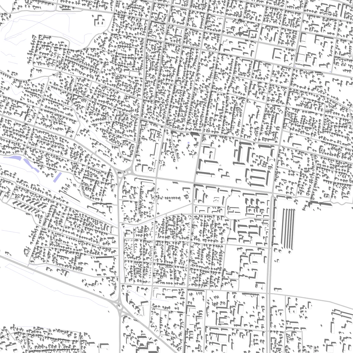 Tokmok site plan (2.5 km)
