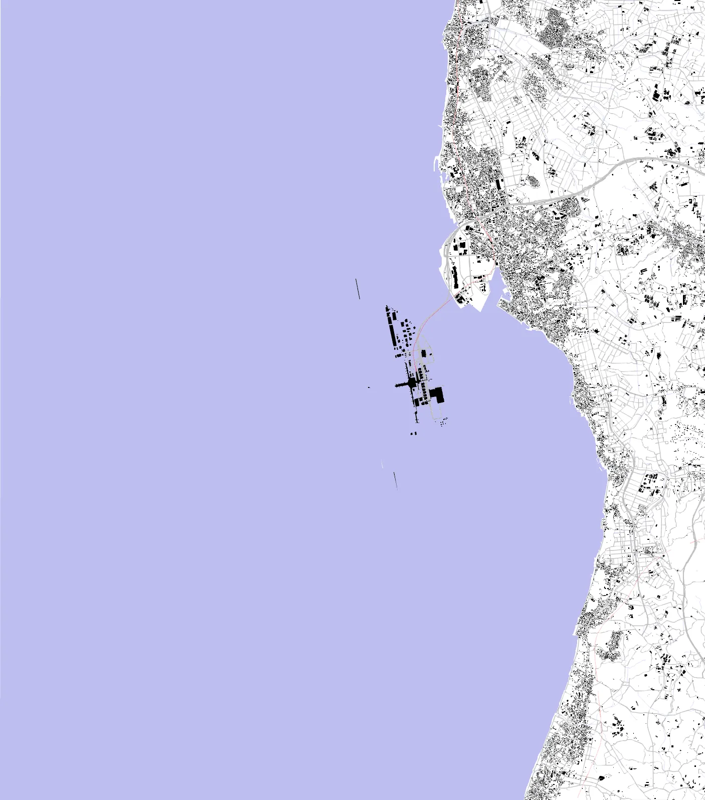 Tokoname figure ground plan