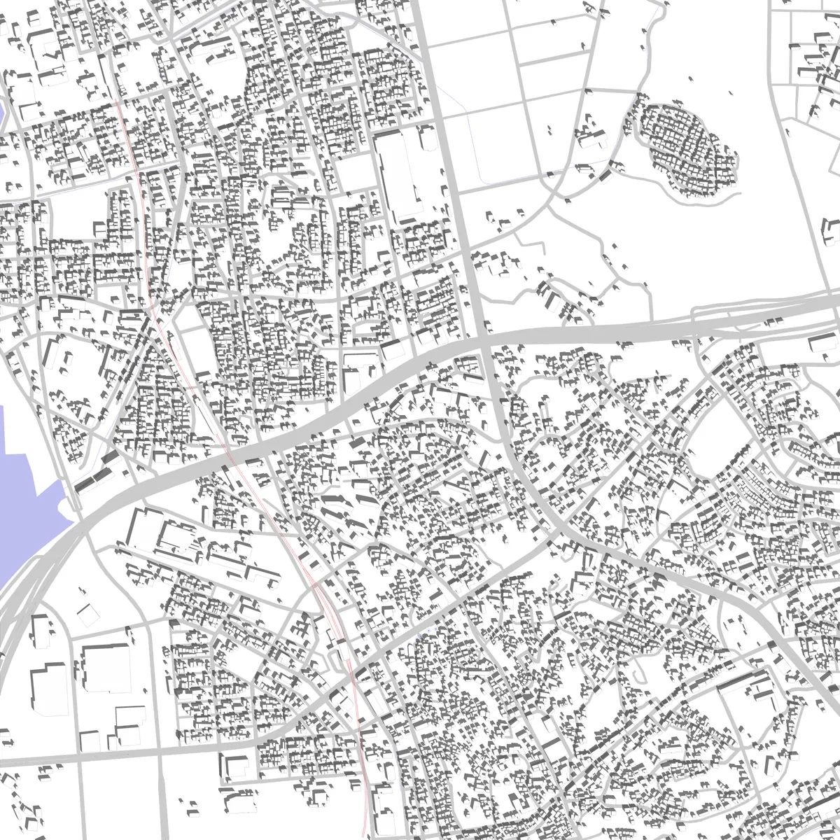 Tokoname site plan (2.5 km)
