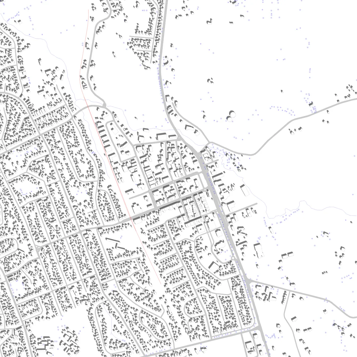 Tokoroa site plan (2.5 km)