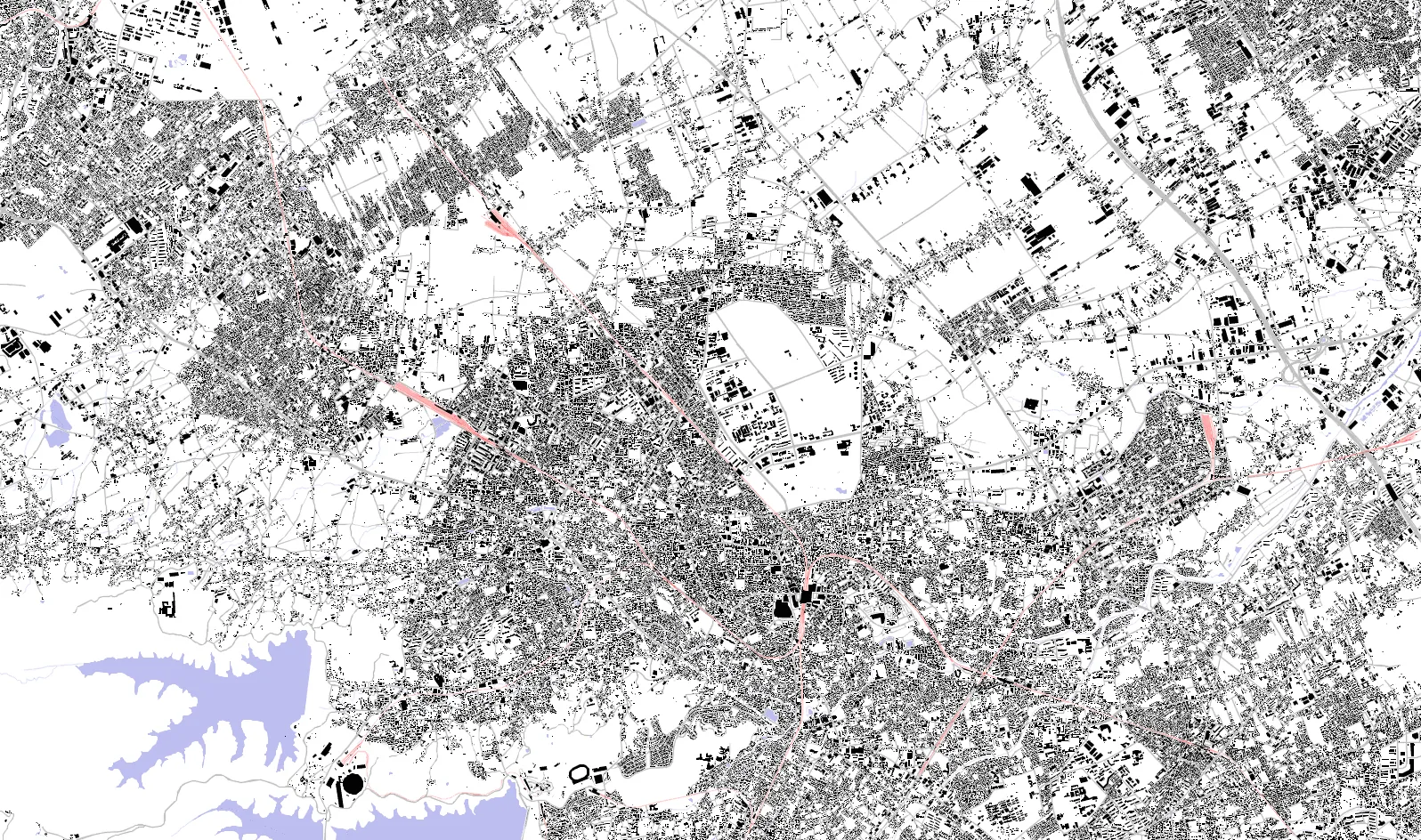 Tokorozawa figure ground plan