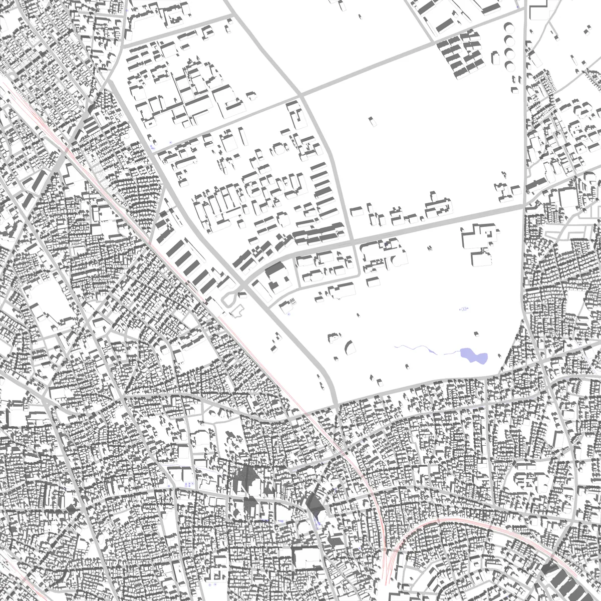 Tokorozawa site plan (2.5 km)