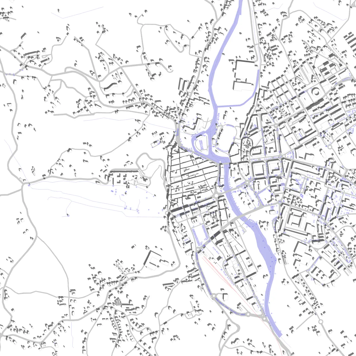 Tomar planta de localização (2,5 km)