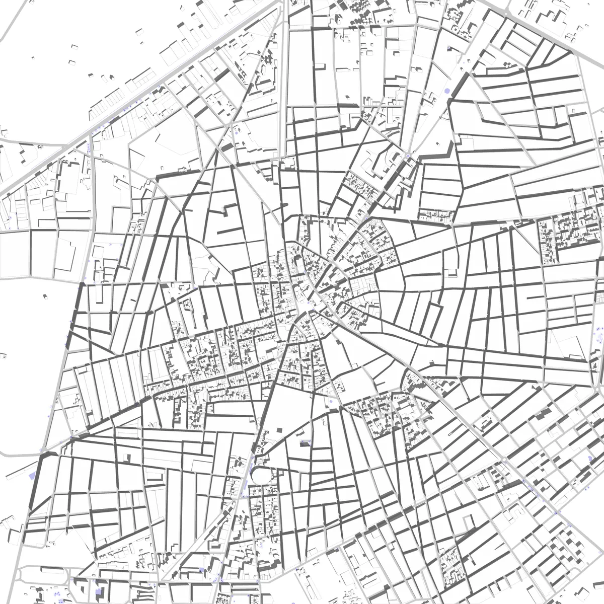 Tomelloso plano de situación (2.5 km)