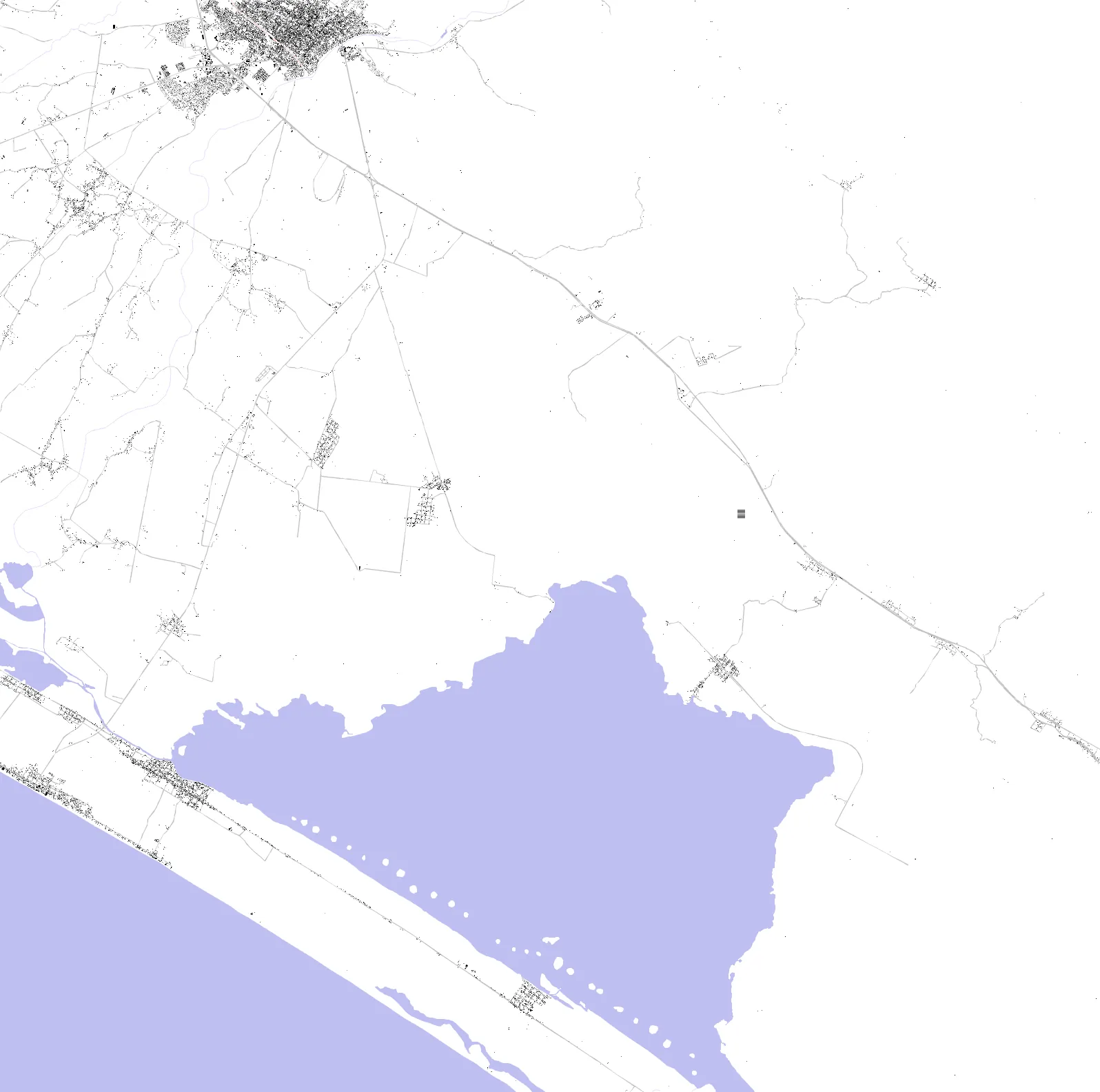 Tonalá figure ground plan