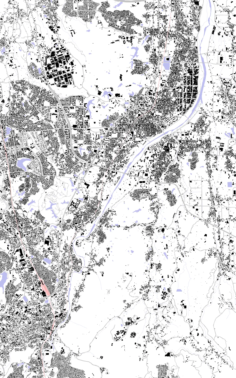 Tondabayashi figure ground plan
