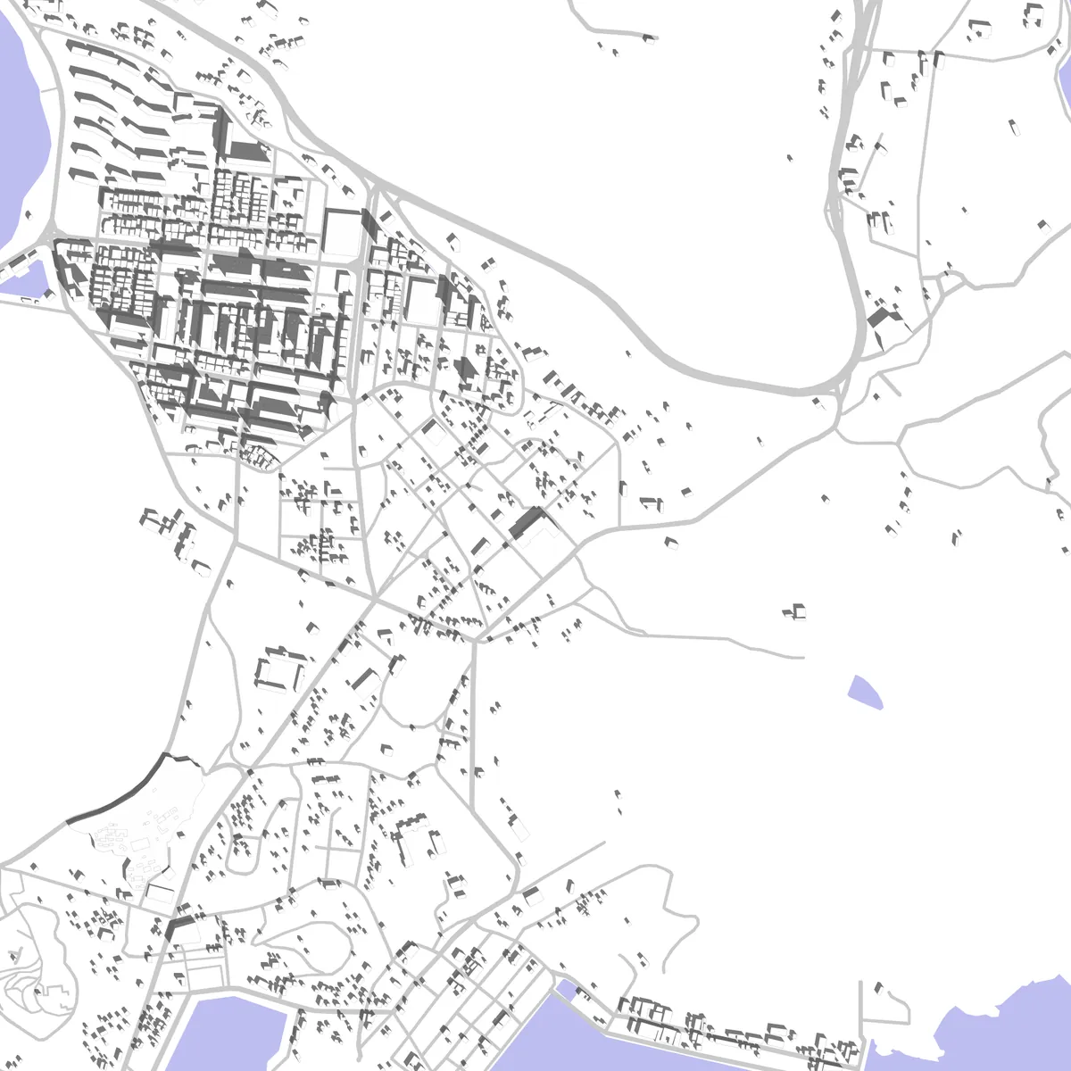 Tongyeong site plan (2.5 km)