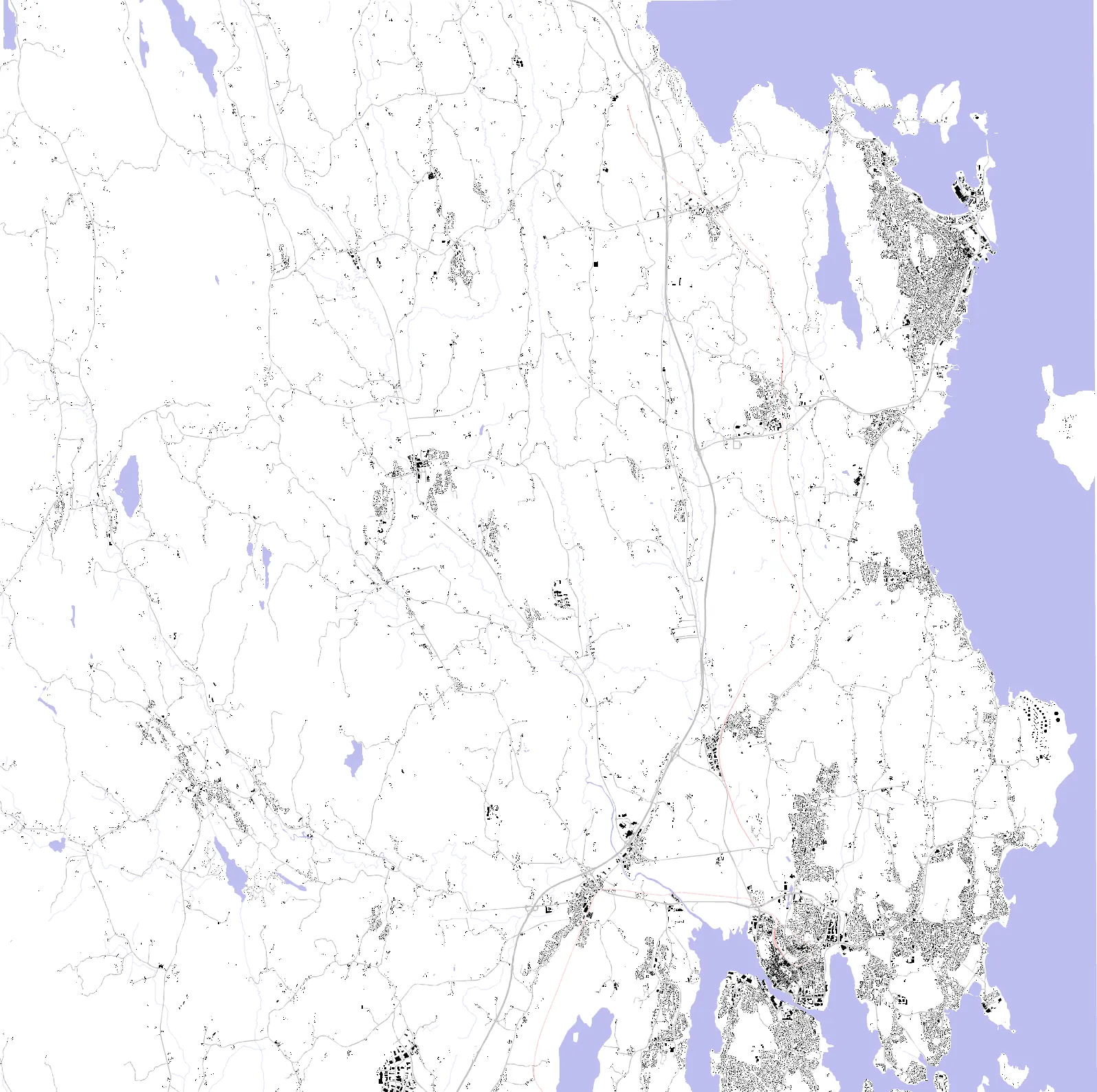Tønsberg figure ground plan