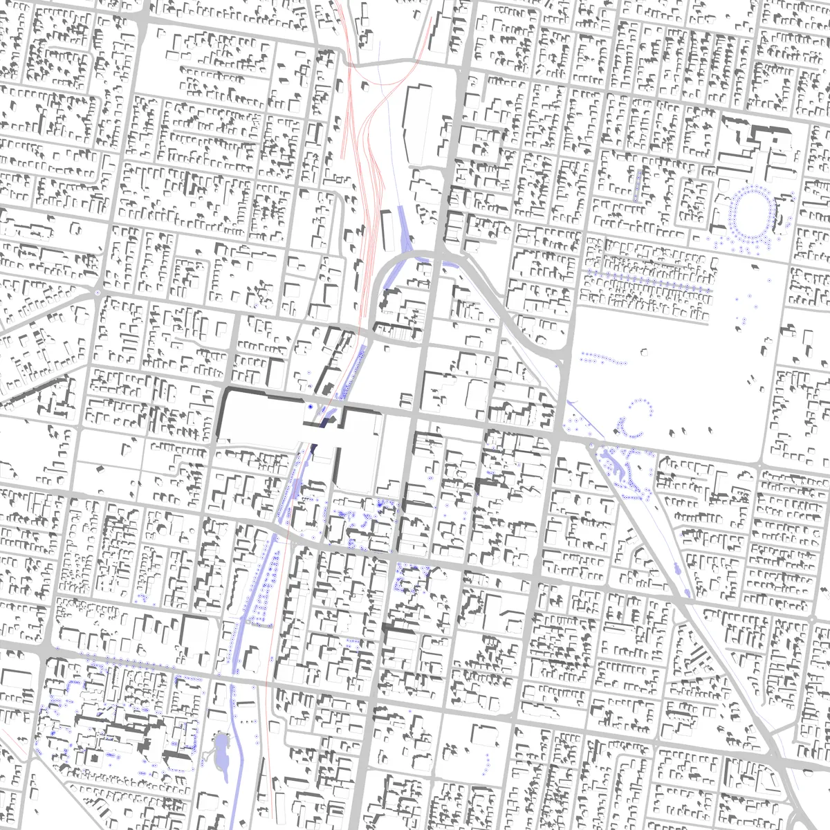 Toowoomba site plan (2.5 km)
