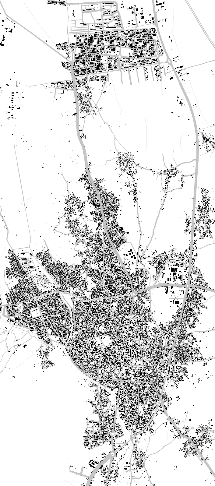 Torbat-e Heydarieh figure ground plan